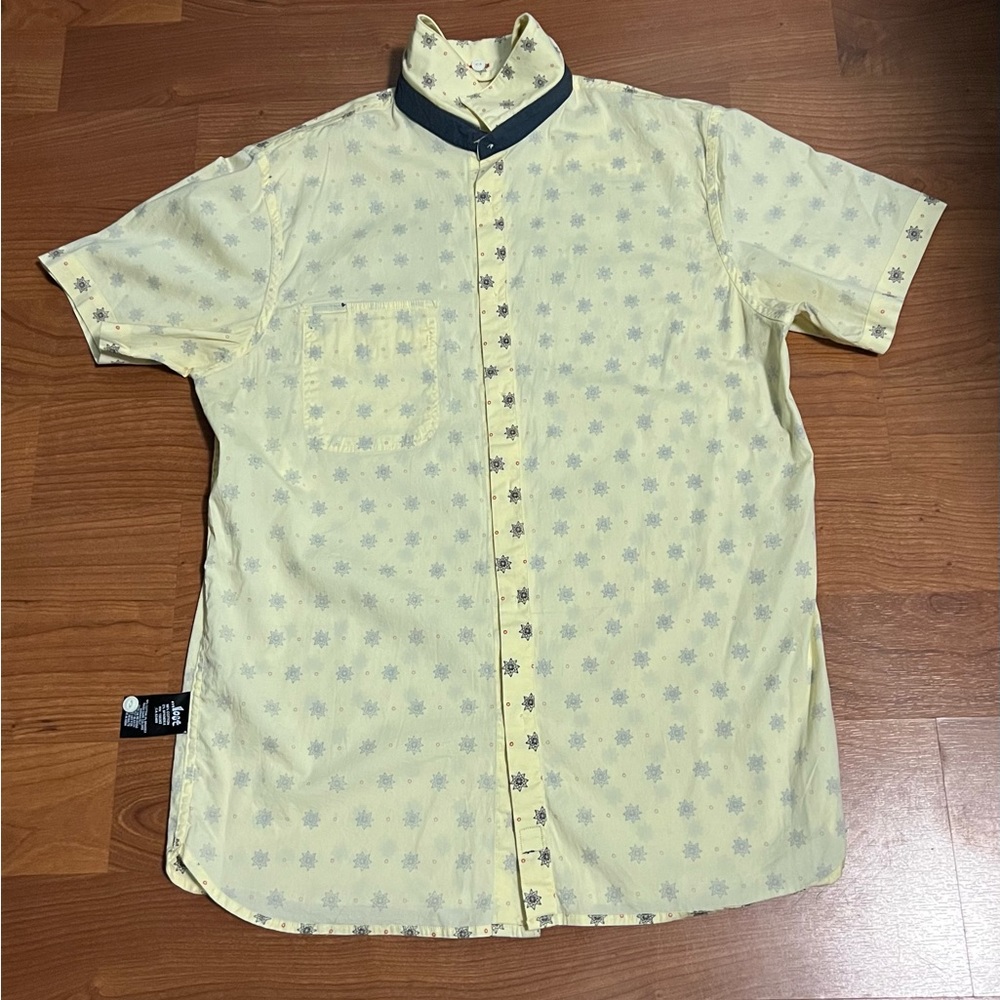 LOST AT SEA Men’s floral casual button down shirt - Picture 10 of 12